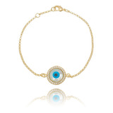 Pulseira Feminina Olho Grego