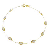 Pulseira Feminina Ouro 18k