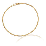Pulseira Feminina Pipoca Ouro