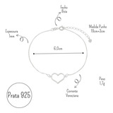 Pulseira Feminina Prata 925