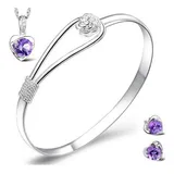 Pulseira Feminina Prata Folheado