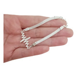 Pulseira Feminina Saquinho Folheada