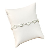 Pulseira Feminina Zirconia Ponto