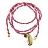 Pulseira Fio Marroquino Rosa