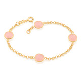 Pulseira Formada Por Fio Elo Português Inte 551671