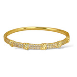 Pulseira Grife Bambu Cruzado