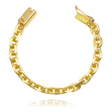 Pulseira Grossa Masculina Moeda