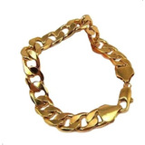 Pulseira Grumet Banho Ouro 18k 12mm