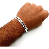 Pulseira Grumet Masculina Prata 925 Maciça