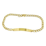 Pulseira Grumet Placa 21cm