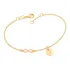Pulseira Infinito Com Medalha Letra P - Rommanel 552004