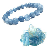 Pulseira Jade Agua Marinha