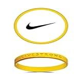 Pulseira Livestrong Live Strong