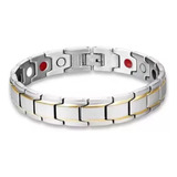 Pulseira Magn Dourada Ouro