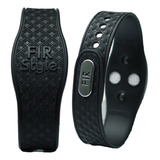 Pulseira Magnética Fir Style Power Para Equilibrar Sua Energia Preto