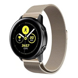 Pulseira Magnética Metal Para Samung Galaxy Active 1 2 20mm