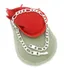 Pulseira Masculina 20cm 6mm Largura Folheada Prata Pl216