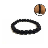 Pulseira Masculina Bolinha Pedra