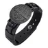 Pulseira Masculina Bracelete Couro Medalha São Bento Preto