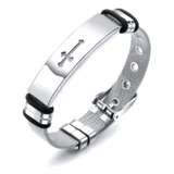 Pulseira Masculina Bracelete Malha