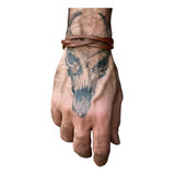 Pulseira Masculina Couro Legitimo