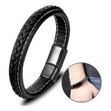 Pulseira Masculina De Couro