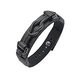 Pulseira Masculina De Couro