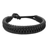 Pulseira Masculina De Couro