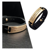 Pulseira Masculina De Couro
