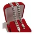 Pulseira Masculina De Prata 925 Grumet Flat 7mm 21cm Escama Comprimento 21 Cm Diâmetro 21 Cm Material 100% Prata 925k + Flanela Limpa Joias + Veludo