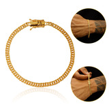 Pulseira Masculina Grumet 4mm
