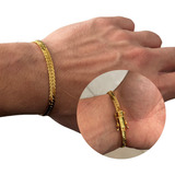 Pulseira Masculina Grumet Flat