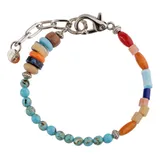 Pulseira Masculina Pedra Turquesa