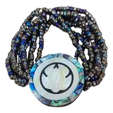 Pulseira Medalhao Madreperola