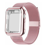 Pulseira Milanese Aço Para Smart Watch 38 40 42 44 Magnetico