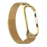 Pulseira Milanese Magnética Aço Inox Xiaomi Mi Band 3 4