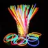 Pulseira Neon 100 Unidades Adereços Balada Fluorescente Festa Led