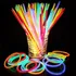 Pulseira Neon   100 Unidades   Brilham No Escuro Glow Stick