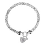 Pulseira Nine West Silvertone