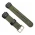 Pulseira Nylon Compatível Casio Sgw-300h Sgw-400h Sgw-500h Cor Verde