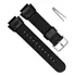 Pulseira Nylon Compatível Casio W-215 W-s200h W-216h W-735h Cor Preta