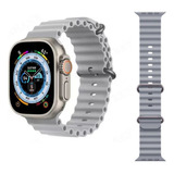 Pulseira Oceano Para Smartwatch 42mm A 49mm Varias Cores