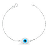 Pulseira Olho Grego Prata