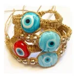 Pulseira Olho Grego Sisal