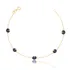 Pulseira Ouro 18k 750 Pedras De Zircônias 5mm