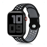 Pulseira P Smartwatch Emborrachada Respiravel 42 44 45 49mm
