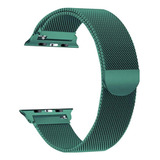 Pulseira Para Aço Metal Magnetico Fecho Apple Watch