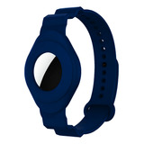 Pulseira Para Airtag Silicone Rastreáve Criança Adulto Idoso