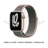 Pulseira Para Apple Watch 49mm 44 41 45 Nylon Loop Esportiva
