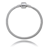 Pulseira Para Berloques Folheada